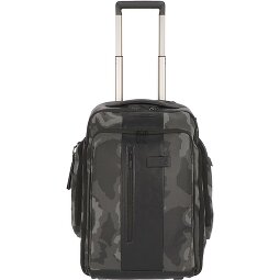Piquadro Mochila Trolley Brief de 2 ruedas Compartimento para portátil de 53 cm  Modelo 1