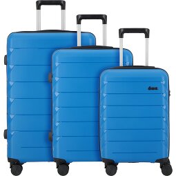d&n Travel Line 4100 4 ruedas Juego de maletas 3 piezas  Modelo 2