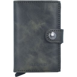 Secrid Miniwallet Vintage Estuche para tarjetas de crédito Cartera de piel RFID 6,5 cm  Modelo 3