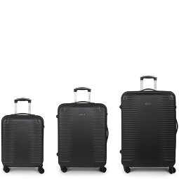 Gabol Balance XP 4 ruedas Juego de maletas 3 piezas con pliegue de expansión  Modelo 2