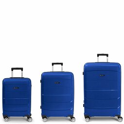 Gabol Midori 4 Roll Suitcase Set 3pcs.  Modelo 1