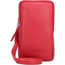 Greenburry Funda de napa para móvil de 10,5 cm  Modelo 1