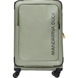 Mandarina Duck Eco Coated 4 ruedas Trolley L 78 cm Con fuelle expandible  Modelo 3