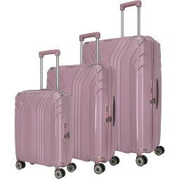 Travelite Elvaa 4 Roll Suitcase Set 3pcs.  Modelo 1