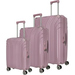 Travelite Elvaa 4 Roll Suitcase Set 3pcs.  Modelo 1