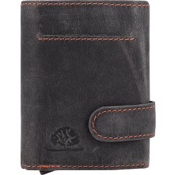 Greenburry Cartera original vintage de cuero RFID de 8,5 cm  Modelo 1