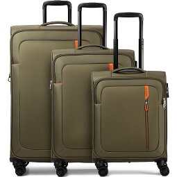 American Tourister Nitestream 4 ruedas Juego de maletas 3 piezas con pliegue de expansión  Modelo 2