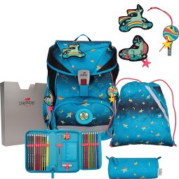 DerDieDas Juego de mochilas escolares ErgoFlex LED 5pcs.  Modelo 2