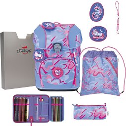 DerDieDas ErgoFlex Tiny Juego de mochilas escolares 8 piezas  Modelo 3