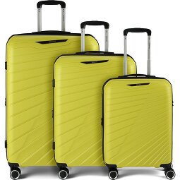 Benzi 5808 4 ruedas Juego de maletas 3 piezas con pliegue de expansión  Modelo 2