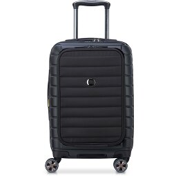 Delsey Paris Trolley de cabina Shadow 5.0 de 4 ruedas Compartimento para portátil de 55 cm con pliegue de expansión  Modelo 4