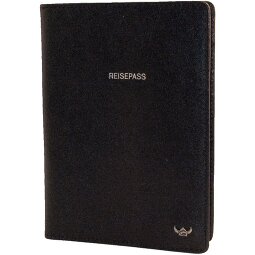 Golden Head Estuche para pasaporte de Colorado de cuero RFID de 10 cm  Modelo 2