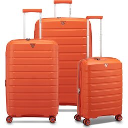 Roncato B-Flying Move 4 ruedas Juego de maletas 3 piezas con pliegue de expansión  Modelo 12