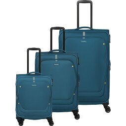 Travelite Umbria 4 ruedas Juego de maletas 3 piezas con pliegue de expansión  Modelo 3