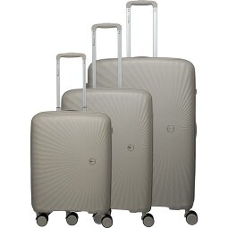 Travelite Tamaris x  Voyaage 4 ruedas Juego de maletas 3 piezas con pliegue de expansión  Modelo 4