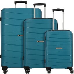 Cocoono Leon 4 ruedas Juego de maletas 3 piezas  Modelo 2