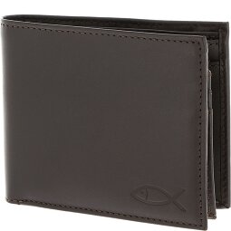 oxmox Leather Cartera Bloqueo RFID Piel natural 10 cm  Modelo 6
