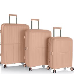 Heys AirLite 4 ruedas Juego de maletas 3 piezas con pliegue de expansión  Modelo 4