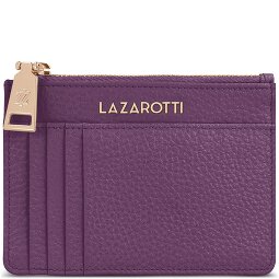 Lazarotti Estuche para llaves de piel Bolonia 11,5 cm con compartimento para etiqueta de aire  Modelo 9