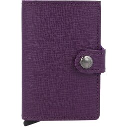 Secrid Miniwallet Crisple Funda para tarjetas de crédito Cartera de piel RFID 6,5 cm  Modelo 5