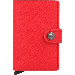 Secrid Miniwallet Crisple Funda para tarjetas de crédito Cartera de piel RFID 6,5 cm  Modelo 2