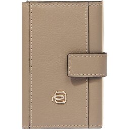 Piquadro Circle Estuche para tarjetas de crédito Protección RFID Piel 6.5 cm  Modelo 2