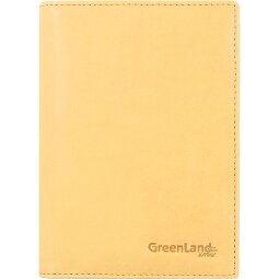 Greenland Nature Funda de color suave para pasaporte de cuero RFID 12 cm  Modelo 6
