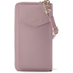 Lazarotti Bologna Cartera de piel con cremallera Funda para teléfono móvil Piel 19 cm  Modelo 8