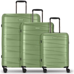 Redolz Essentials 10 3-SET 4 ruedas Set de maletas 3 piezas  Modelo 3
