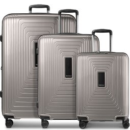 Redolz Essentials 14 4 ruedas Set de maletas 3 piezas Con fuelle expandible  Modelo 3