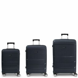 Gabol Midori 4 Roll Suitcase Set 3pcs.  Modelo 2