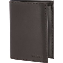 oxmox Leather Cartera Bloqueo RFID Piel natural 10 cm  Modelo 15