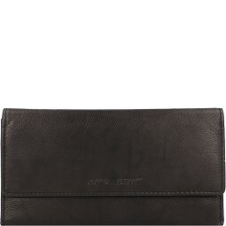 Greenburry Billetera básica de cuero RFID 19 cm  Modelo 1