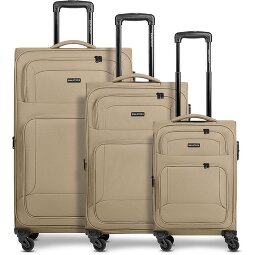 Smartbox Edition 04 4 ruedas Juego de maletas 3 piezas con pliegue de expansión  Modelo 1