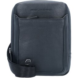 Piquadro Bolso cuadrado negro de cuero 17 cm  Modelo 3