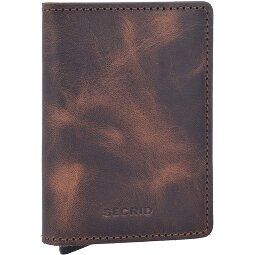 Secrid Slimwallet Vintage Cartera para tarjetas de crédito RFID Piel 6,5 cm  Modelo 2