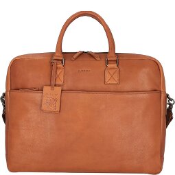 Burkely Maletín Antique Avery Piel 46 cm Compartimento para portátil  Modelo 3