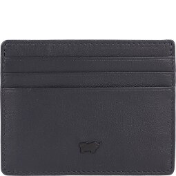 Braun Büffel Hannes Estuche para tarjetas de crédito Protección RFID Piel 10.5 cm  Modelo 1