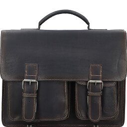 Greenburry Maletín de cuero 39 cm  Modelo 3