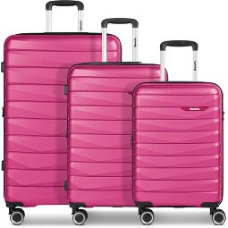 Bench Paris 4 ruedas Juego de maletas 3 piezas con pliegue de expansión  Modelo 1