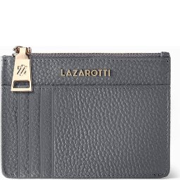 Lazarotti Bolonia Llavero de cuero Tarjetero de cuero de 11,5 cm con compartimento para etiqueta de aire  Modelo 5