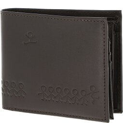 oxmox Leather Cartera Bloqueo RFID Piel natural 10 cm  Modelo 11