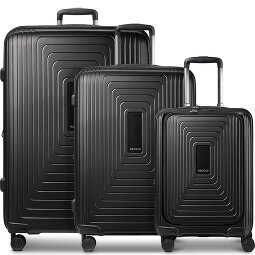 Redolz Essentials 14 4 ruedas Set de maletas 3 piezas Con fuelle expandible  Modelo 2