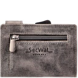 SecWal Funda para tarjetas de crédito Cartera RFID Piel 9 cm  Modelo 2