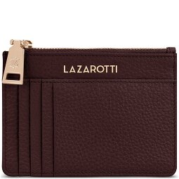 Lazarotti Estuche para llaves de piel Bolonia 11,5 cm con compartimento para etiqueta de aire  Modelo 3