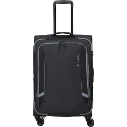 Travelite Corsiica 4 ruedas Carrito M 67 cm con pliegue de expansión  Modelo 1