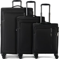 American Tourister Nitestream 4 ruedas Juego de maletas 3 piezas con pliegue de expansión  Modelo 1