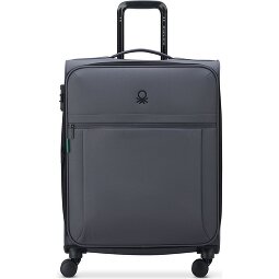 Delsey Paris x United Colors of Benetton BE Trolley de 4 ruedas 65 cm con pliegue de expansión  Modelo 1