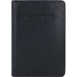 Burkely Antique Avery Funda para pasaporte RFID Piel 10 cm  Modelo 1