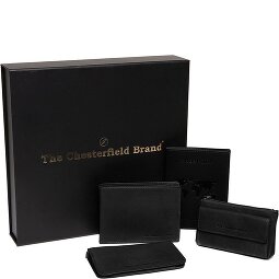 The Chesterfield Brand Set de regalo de 4 carteras de piel de 12 cm  Modelo 3